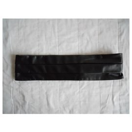 Max Mara-Real leather belt MAX MARA-Black
