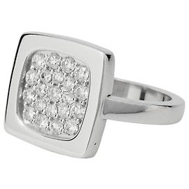 Anillo de dinh van, "Impresión", ORO BLANCO Y DIAMANTE. Otro
