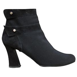 Charles Jourdan p boots 39 Black