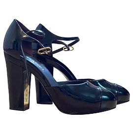 Chanel Tacones Negro