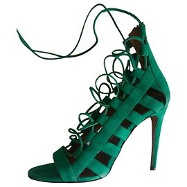 Aquazzura Lacets Vert