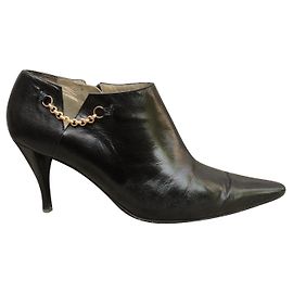 vintage low-boots Charles Jourdan p 39,5 Black