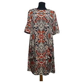 Vestido Day Birger & Mikkelsen Estampado Serpiente Viscosa Multicolor