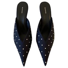 Balenciaga Mules Black