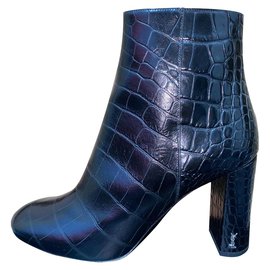 Saint Laurent-Ankle Boots-Black