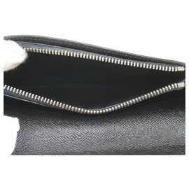 Louis Vuitton-Damier Graphite Brazza Wallet Long Flap-Other