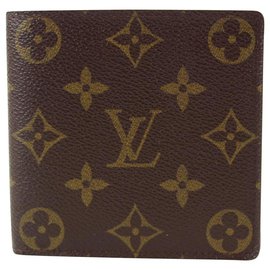 Louis Vuitton-Monogram Slender Multiple Florin Marco Men's Bifold Wallet-Other