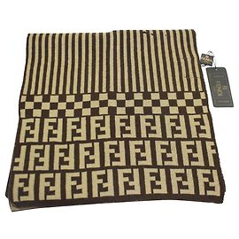 Fendi FF Monogramm FF Zucca Schal Andere