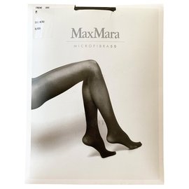 Collant Max Mara Microfibra 50 Nero Nero