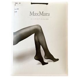 Collants Max Mara Microfibra 50 Noir Noir