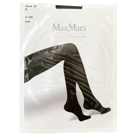 Collant Max Mara Microfibra 100 Nero Nero