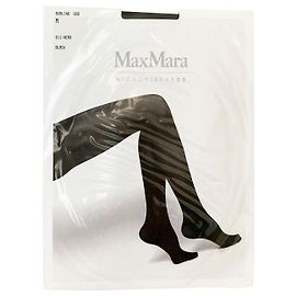 Max Mara Microfibra 100 Strumpfhose Schwarz Schwarz