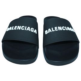 Balenciaga Sandali da piscina Nero