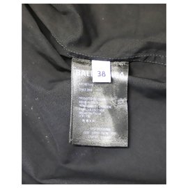 Balenciaga-Black All Over Logo Normal Fit Shirt-Black