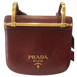 Prada Tracolla Marrone