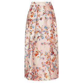 Lk Bennett-Tiara Floral Diamond Skirt-Multicor
