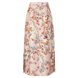 Lk Bennett-Tiara Floral Diamond Skirt-Multicor