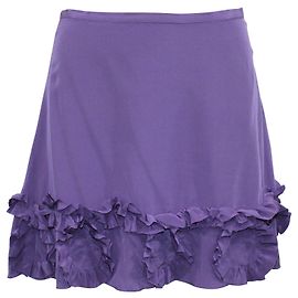See by Chloé Lilac Silk Skirt Purple