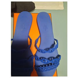 Autre Marque-sandalo rivale-Blu chiaro