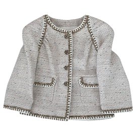Chanel Giacca corta Multicolore