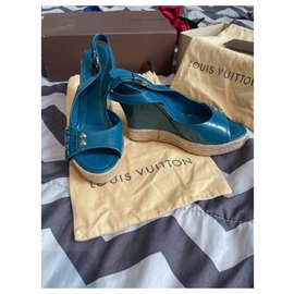 Louis Vuitton-Des sandales-Bleu Marine