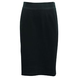 Dkny Saia Lápis Preto Clássico Preto