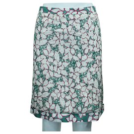 Cacharel-Embroidered Colorful Skirt-Other