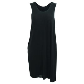Calvin Klein Locker sitzendes schwarzes Kleid Schwarz