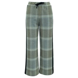 Maje Braun karierte Hose Braun