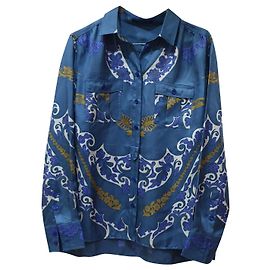 Camisa etro multicolor de seda paisley Multicolor
