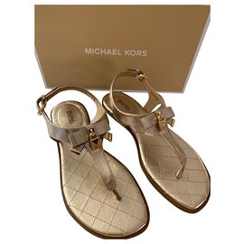 Michael Kors-Michael Kors sandals-Golden