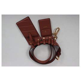 Fendi-The Fendi utility belt with pockets-Brown