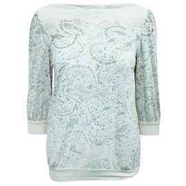 Marc by Marc Jacobs-Beige Printed Blouse-Flesh