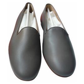 Hermès HERMES Loafers new mixed T41 Grey