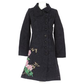 Desigual Coat Navy blue