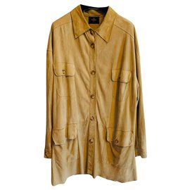 Fendi-Jackets-Beige