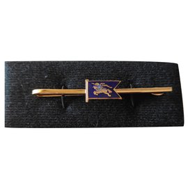 Burberry Gemelli Blu D'oro