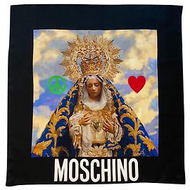 Moschino Silk scarves Multiple colors