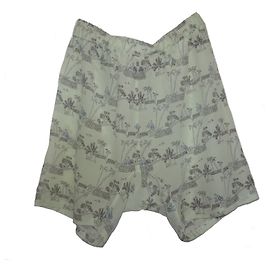 SHORT EN SOIE IMPRIMÉE MARNI Vert