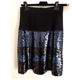 Louis Vuitton-Skirts-Black,Blue