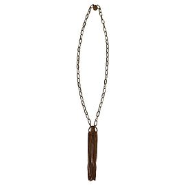 Collier longue chaîne en métal Marella Doré