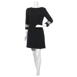 Sessun Black Dress Size L Black