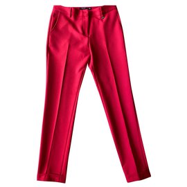 Autre Marque-Pantalon rouge marque Artigli-Rouge