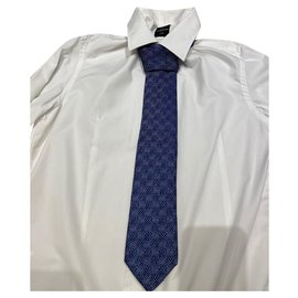 Cravatta Lanvin mai indossata Blu