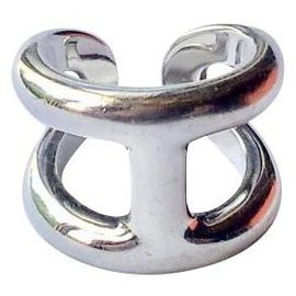 Hermès Osmosis ring Silvery