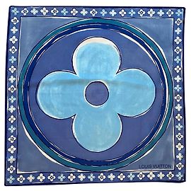 Louis Vuitton Silk scarves Blue