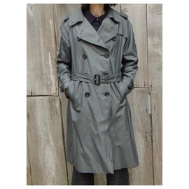 Burberry-Burberry women's trench coat 42-Grey