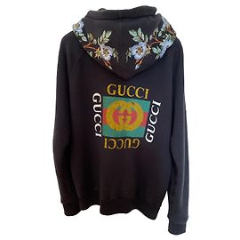 Gucci sudadera con capucha Negro