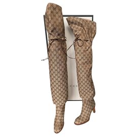 Gucci botas Bege