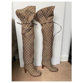 Gucci-Boots-Beige